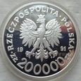 Polska - III RP - 200000 złotych - Igrzyska - Albertville - 1992