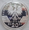 20 złotych - Zwierzęta świata - Wilki - 1999