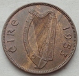 IRLANDIA - 1/4 pensa / farthing - 1953 - PTAK 