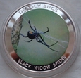 ZW - ZAMBIA  1000 KWACHA 2010 - Black Widow Spider
