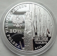 10 złotych - Smoleńsk - pamięci ofiar - Sławomir Skrzypek -  2011