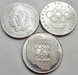 Polska - PRL : 3 x 200 złotych - KPL 1974 - 1975 - 1976 - srebro / 1