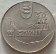 10 złotych - 50 LAT PORTU W GDYNI - 1972 / 1