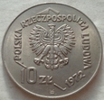 10 złotych - 50 LAT PORTU W GDYNI - 1972 / 1