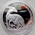 Dinosauria - Parasaurolophus - Mennica Polska S.A. - srebro 925