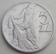 P - 5 złotych - 1959 - RYBAK - aluminium / 5