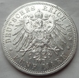 Niemcy - 5 marek - 1908 A - PRUSY - Wilhelm II / 2