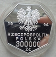 Polska - III RP - 300000 złotych - odrodzenie Banku Polskiego - 1994