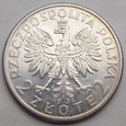 2 złote - GŁOWA KOBIETY - 1934 - srebro