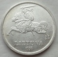 LITWA - 10 litów - 1936 - srebro