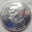 Polska - PRL : 50000 złotych - Józef Piłsudski - 1988 - srebro