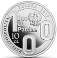 10 złotych - 200. l. Katolickiego Uniwersytetu Lubelskiego - KUL 2019