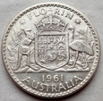 Australia - 1 florin 1961 - Elizabeth II - srebro