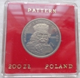 Polska - PRL - Próba - 200 złotych - Władysław I Łokietek - 1986