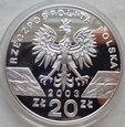 20 złotych - Zwierzęta świata - Węgorz Europejski - 2003