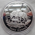 Benin - 1000 franków 2005 - Kaberu Szakal / srebro