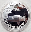 Francja - 1.5 euro 2002 - Spirit of St. Louis - Samolot - srebro