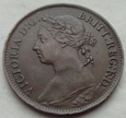 WIELKA BRYTANIA - FARTHING - 1895 - Victoria