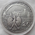 20 złotych - ZAMEK W MALBORKU - 2002