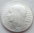 10 złotych - GŁOWA KOBIETY - 1932 bz - srebro