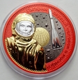 Germania Mint 2021 - Interkosmos - Gagarin - ag999 - nakład 607 sztuk