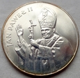 Polska - PRL : 10000 złotych - Jan Paweł II - 1987 - srebro