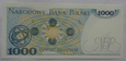 1000 ZŁOTYCH - 1982 seria KK / UNC 