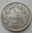 Niemcy - 1/2 marki - 1913 E - Wilhelm II / 1
