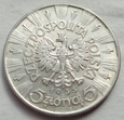 5 złotych - JÓZEF PIŁSUDSKI - 1935 - srebro