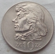 Polska - PRL : 10 złotych - Tadeusz Kościuszko - 1973