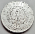 Polska - II RP - 10 złotych - Józef Piłsudski 1934 - srebro