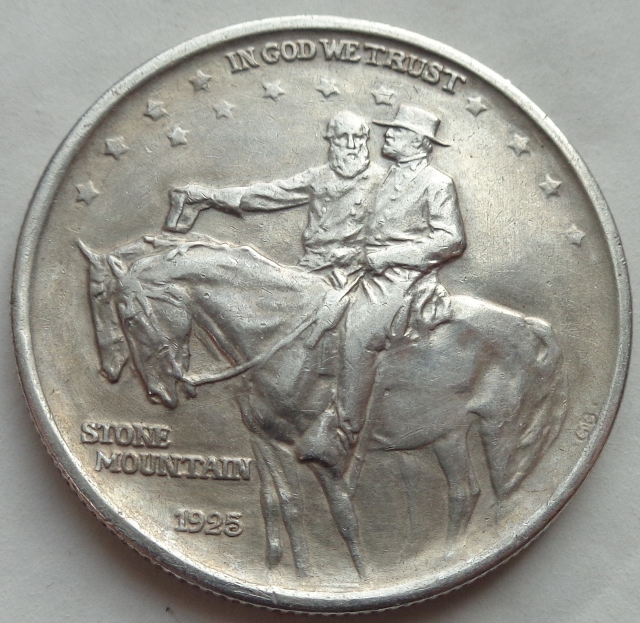 Usa 1 2 Dolara 1925 Stone Mountain Half Dollar Numimarket Pl