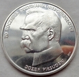 Polska - PRL : 50000 złotych - Józef Piłsudski - 1988 - srebro