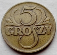 POLSKA - II RP - 5 groszy - 1923