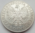 POLSKA - II RP - 10 złotych - Jan III Sobieski - 1933 - srebro