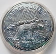 KANADA - 1 dolar 1980 - Arctic Territories - Elizabeth II - srebro
