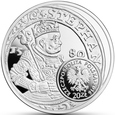 20 złotych - Historia Monety - szeląg, talar Stefana Batorego 2016