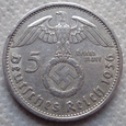 Niemcy - 5 marek - 1936 A - HINDENBURG - HK / 4