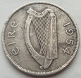 IRLANDIA - 1/2 korony - 1954 - KOŃ
