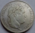 FRANCJA - 5 franków - 1835 W - Louis Philippe I