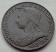 WIELKA BRYTANIA - FARTHING - 1895 - Victoria