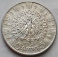 POLSKA - II RP - 5 złotych - JÓZEF PIŁSUDSKI - 1935 - srebro