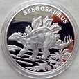Dinosauria - Stegosaurus - Mennica Polska S.A. - srebro 925