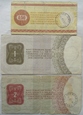 Bon Towarowy Pekao Pewex 50 cent +1+ 2 DOLARY 1979