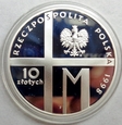 10 złotych - Jan Paweł II - XX-lecie pontyfikatu - 1998