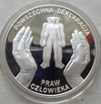 10 złotych - Deklaracja Praw Człowieka - 1998