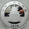 CHINY - 10 YUAN - PANDA - 2020 - 30 g / ag 999