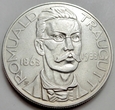 Polska - II RP : 10 złotych - Romuald Traugutt - 1933 - srebro