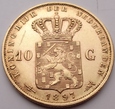 HOLANDIA - 10 Guldenów 1897 - Wilhelmina