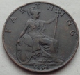 WIELKA BRYTANIA - FARTHING - 1898 - Victoria